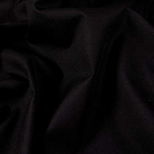 45  Liberty Broadcloth Black, Tela Acolchada Cortada A Medid 1 45  Liberty Broadcloth Black, Tela Acolchada Cortada A Medid 1