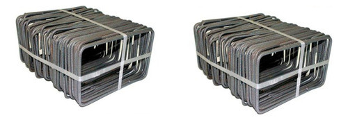 200 Estribos 8x8 Obra Construcción 6 Mm Conformado 0