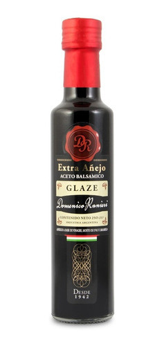 Aceto Balsámico Glazé Domenico Ranieri Botella 250 Ml X 3 U 1