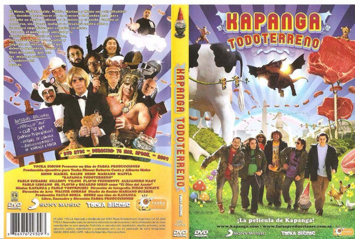 Kapanga - Todoterreno - La Pelicula Dvd - S 0