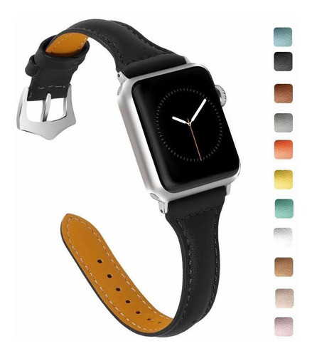 Malla Cuero Para Apple Watch (38/40mm) Oulucci [7d8n4r1w] 0
