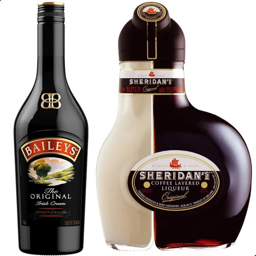 Combo Licor Baileys Crema Irlandesa + Sheridans - Gobar® 0
