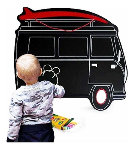Lousa Quadro Negro Carro 1