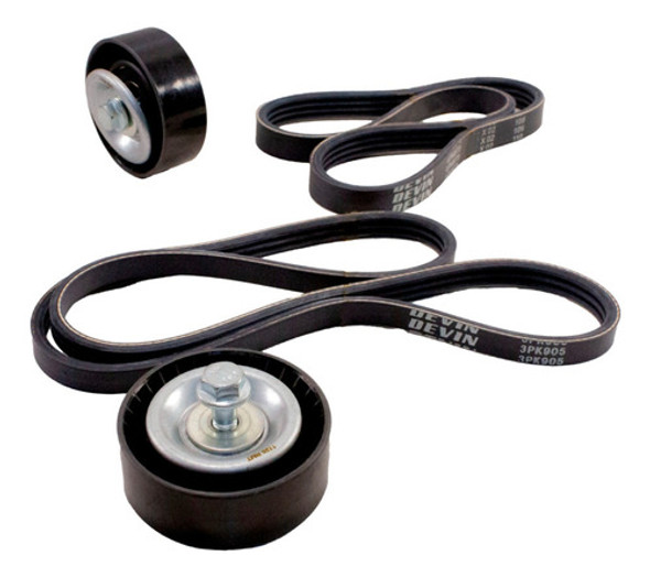 Kit Correas Poli-v Fiat Palio / Siena 1.4 8v 0