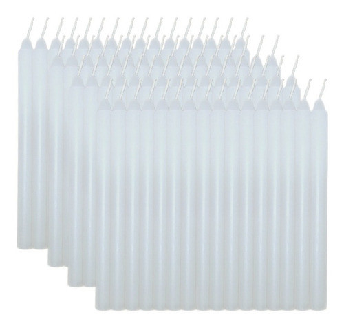Velas Palito Brancas 200 Unidades 18,5 Cm Promoção 1