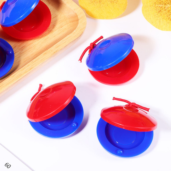 Finger Castanets De Madeira, 12 Peças 1