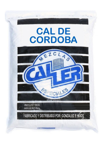 Cal De Cordoba X 4 Kilos Caller - Mm 1