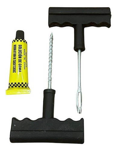 Kit Conserto Reparo Rápido Pneu S/ Câmara Carro Moto Bestfer 1