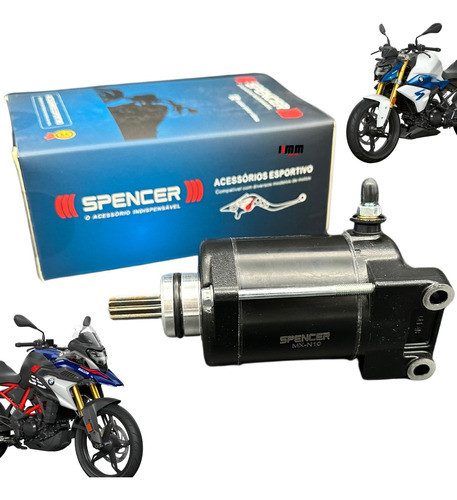 Motor De Partida Bmw G-310 R G 310 Gs Spencer Arranque 0