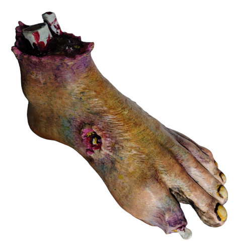 Pie Zombie Adorno Halloween 3d 0