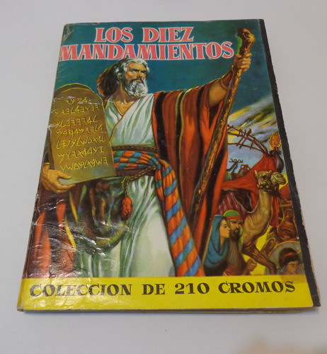 Los Diez Mandamientos,colección De 210 Cromos.vit 0