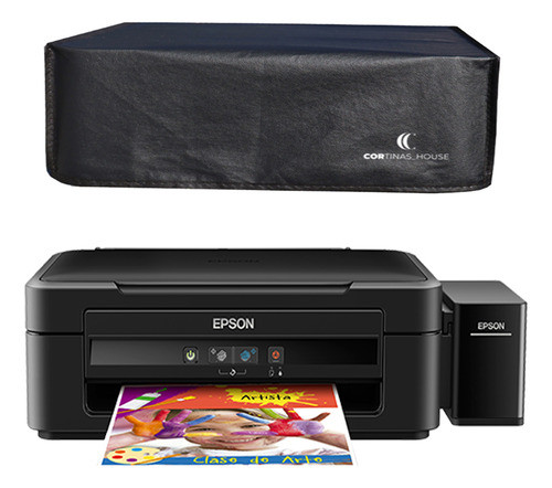 Capa Para Impressora Epson Ecotank L375 Premium Corino 1