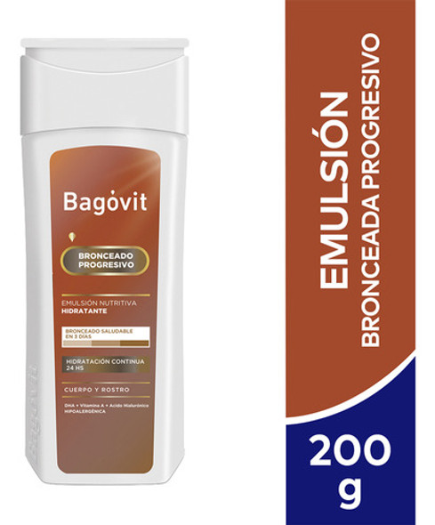 Bagovit A Emulsión Hidratante Autobronceante 2 Unid X 200g 1 Bagovit A Emulsión Hidratante Autobronceante 2 Unid X 200g 1