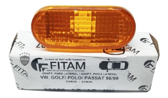 Faro Giro Lateral Para Vw Polo Caddy Golf Mk3 Ambar - Roar 0