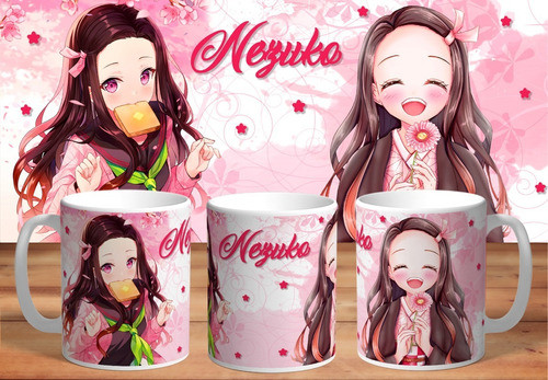 Taza De Cerámica Kimetsu No Yaiba, Nezuko Kamado #c 1