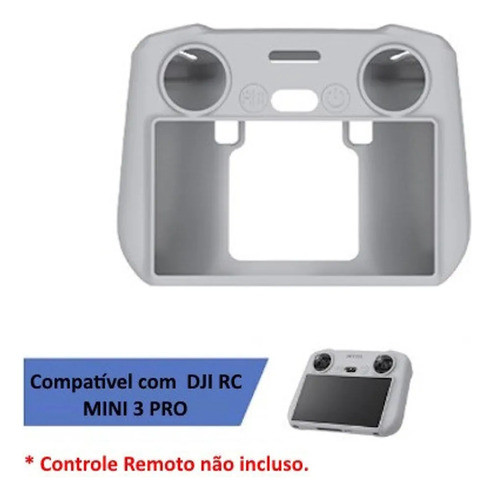 Combo1 Proteja Rc Mini 3 Pro: Capa + Tampas Plug+ Alça Nylon 1