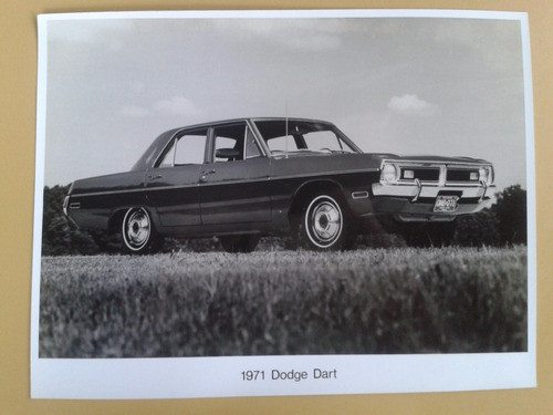 Dodge Dart 1971 Gran Foto Publicidad Promoción 0