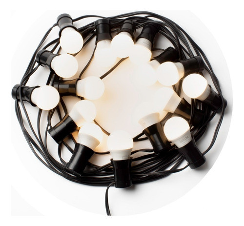 25 M Guirnalda Luces Led 3w Opal Cálida O Fría Lluvia Fiesta 0
