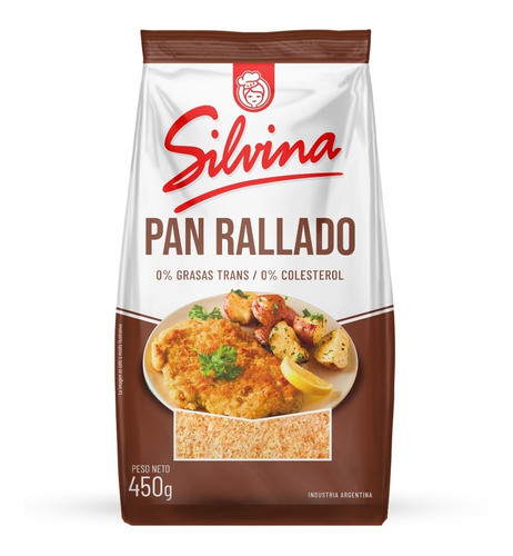 Pan Rallado Silvina Pack 12x450gr. Directo De Fabrica 0
