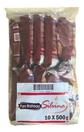 Pan Rallado Silvina Pack 12x450gr. Directo De Fabrica 1
