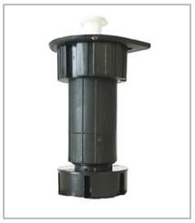 Pata Plastica Regulable De 12 A 16 Cm Negra X 100 Unidades 1