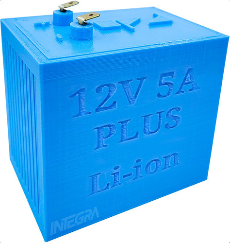 Bateria 12v 5a Pila Alarma Solar Recargable Litio Li-ion 0