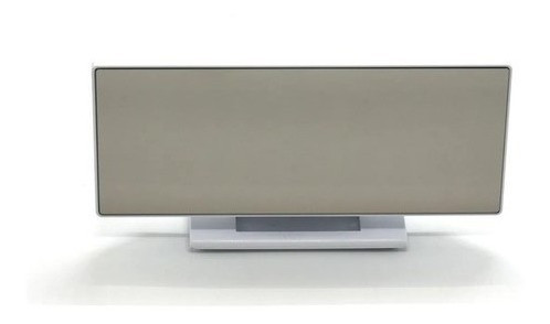 Relógio De Mesa Led Digital Espelhado Branco 1
