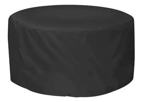 Capa De Movel Mesa Redonda Jardin Impermeável 260x80 0
