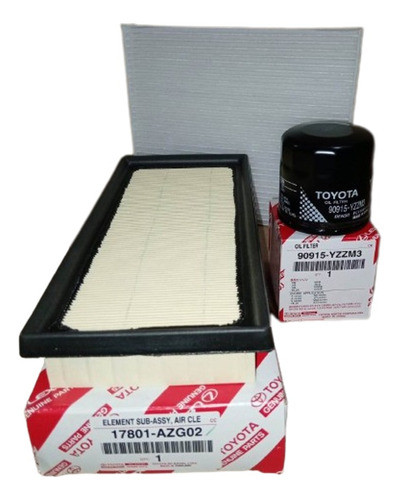 Kit Filtros Toyota Yaris Original Desde 2016 Al 2023 1