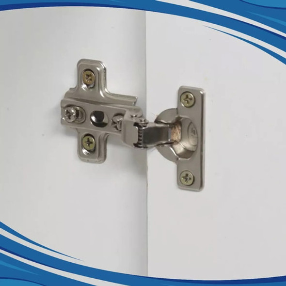 Bisagra Mini Cazoleta 26 Mm Codo 18 - 50 Uds + Mecha 26 Mm 1