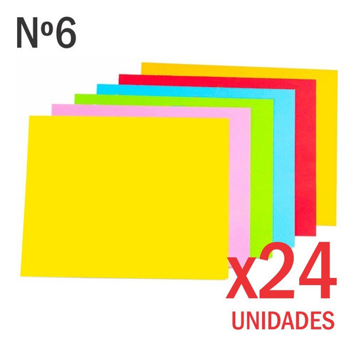 24 Repuesto Hojas Nº6 Color 144 Hojas Tipo Canson Dibujo 0