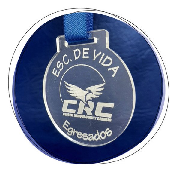 Medallas De Acrilico 6cm X40 Unidades - Personalizadas 0