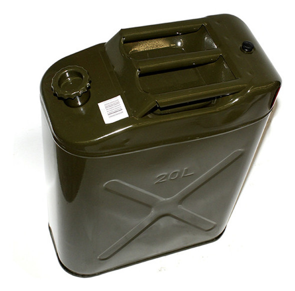Bidón Metálico 20 L Verde Militar 1