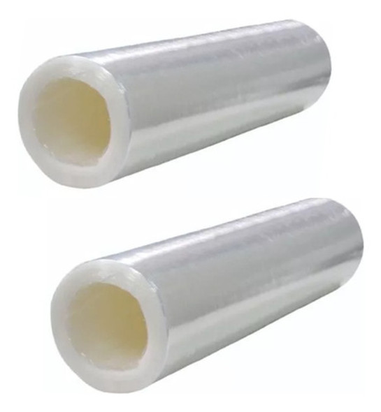 Film Stretch Transparente Virgen 50cm 5kg Embalaje X2 Prm 0