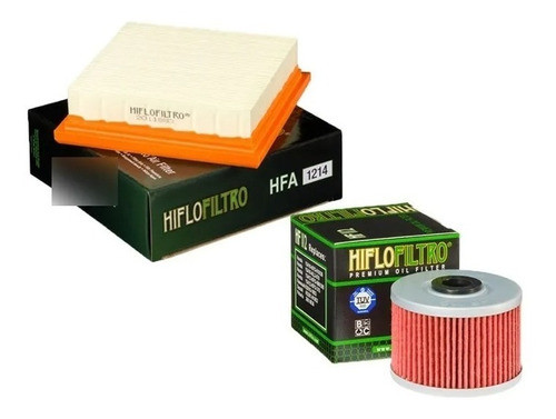 Kit Filtros Hiflo Honda Xr 250 Tornado Aire  + Aceite 1
