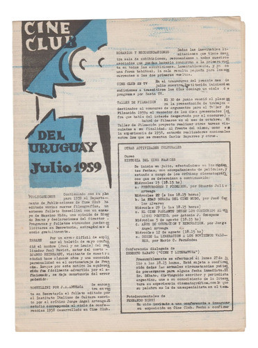 1959 Taller Torres Garcia Cine Club Ilustra Antonio Pezzino 0