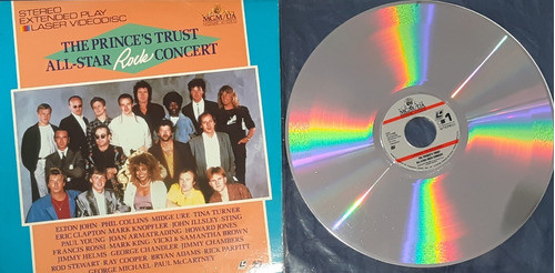 Frt Grátis Prince's Trust Star Concert Mccartney Laserdisc 0