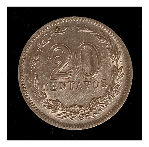 Argentina 20 Centavos 1937 Sin Circular Cj 84 0