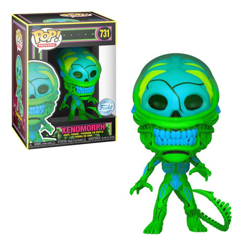 Funko Pop Black Light Alien 40th Xenomorph 0