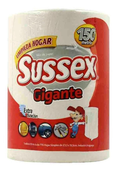 Toalla De Cocina Sussex Gigante X 150 Mts 1