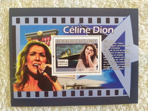 Bloco De Selo (estrelas) - Celine Dion 0