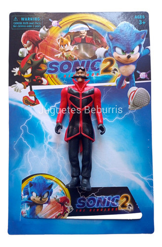 Muñeco Dr. Eggman De Sonic 2. Excente Calidad. 1
