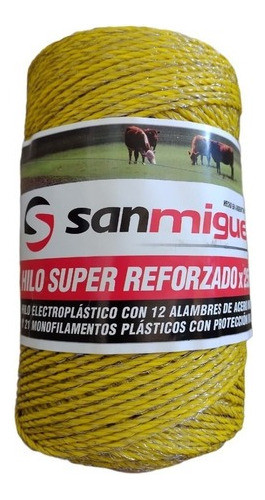 Hilo Electroplastico X 1000 M Reforzado Cerco Electrico 1