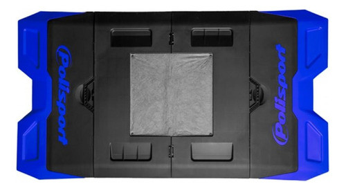 Alfombra Plastica Moto Pad Azul Polisport 0