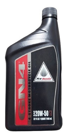 Aceite Pro Honda Mineral Gn4 20w50 Sj 4stroke 946ml 0