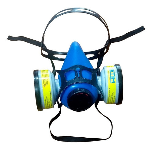 Semi Máscara Bifiltro Stim S1200 + Pack De 2 Filtros Stim 0