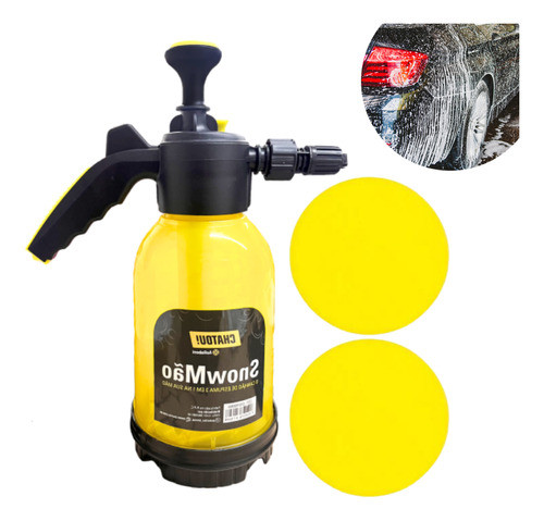 Kit Snow Foam Hibrido 3 Em 1 Água Químicos Ácidos + 2 Espuma 0