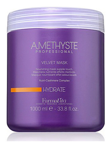 Farmavita Máscara Amethyste Hydrate Velvet Mask X1000ml 0