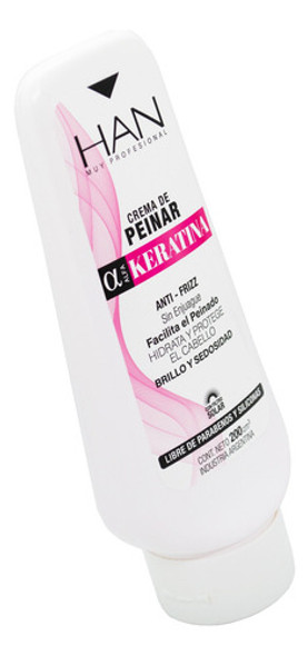 Han Keratina Crema De Peinar Antifrizz Hidratante Cabello 1