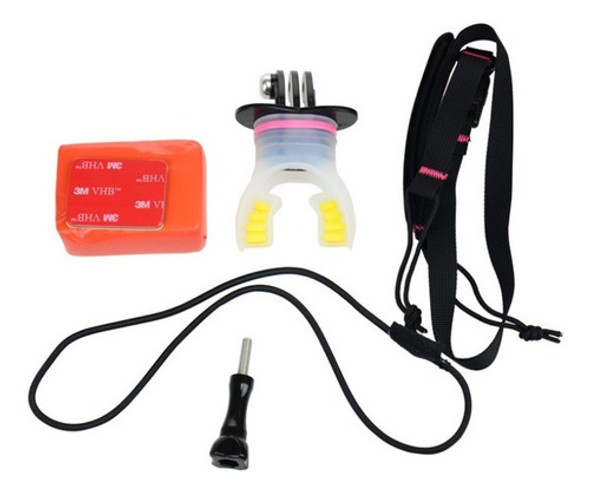 Suporte Para Boca Gopro Surf Kite Skate - Acessório Gopro 1
